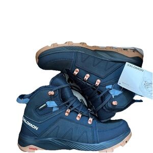 Salomon Navy Hiking Boots